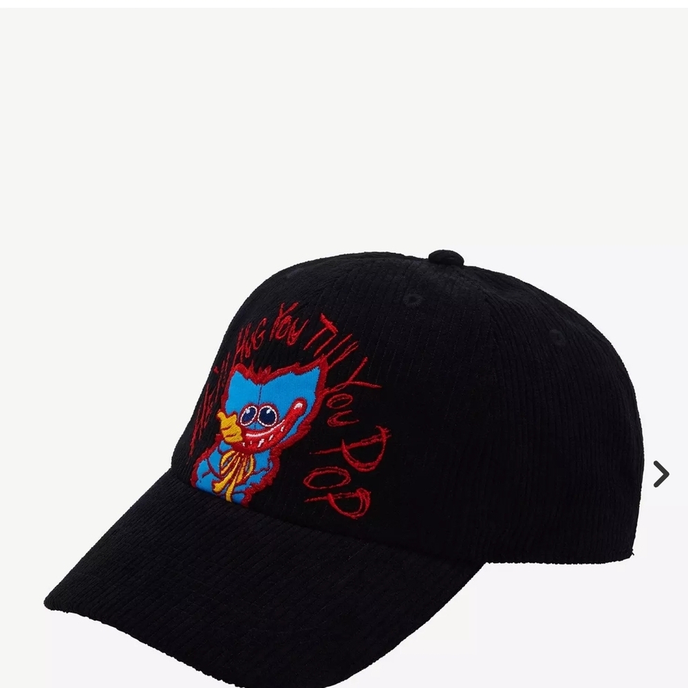 Poppy Playtime Huggy Wuggy Corduroy Dad Cap NWT